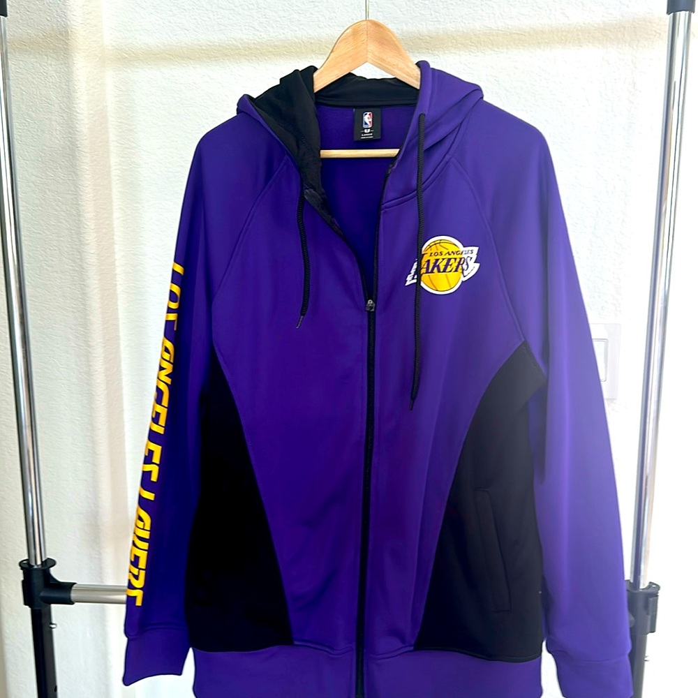 Men’s lakers zip up hoodie